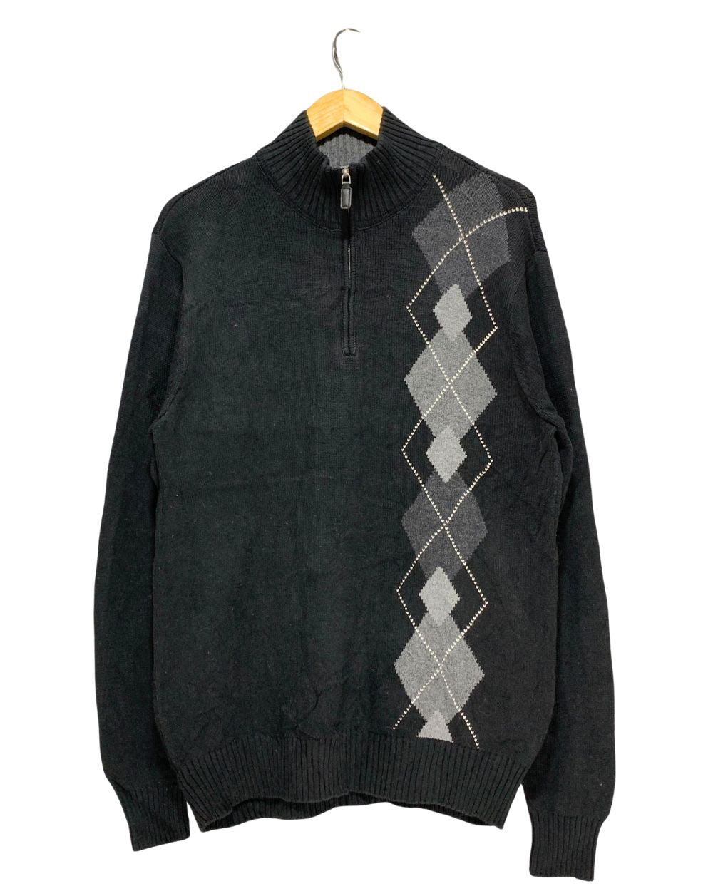 Oscar De La Renta Black For Men Sweater M