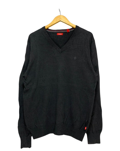 Izod Black For Men Sweater M