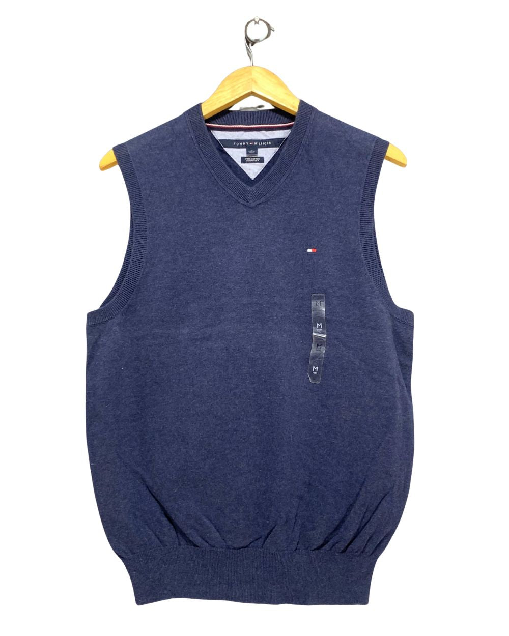 Tommy Hilfiger Blue For Men Vest Sweater M