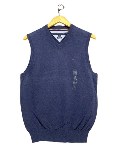 Tommy Hilfiger Blue For Men Vest Sweater M
