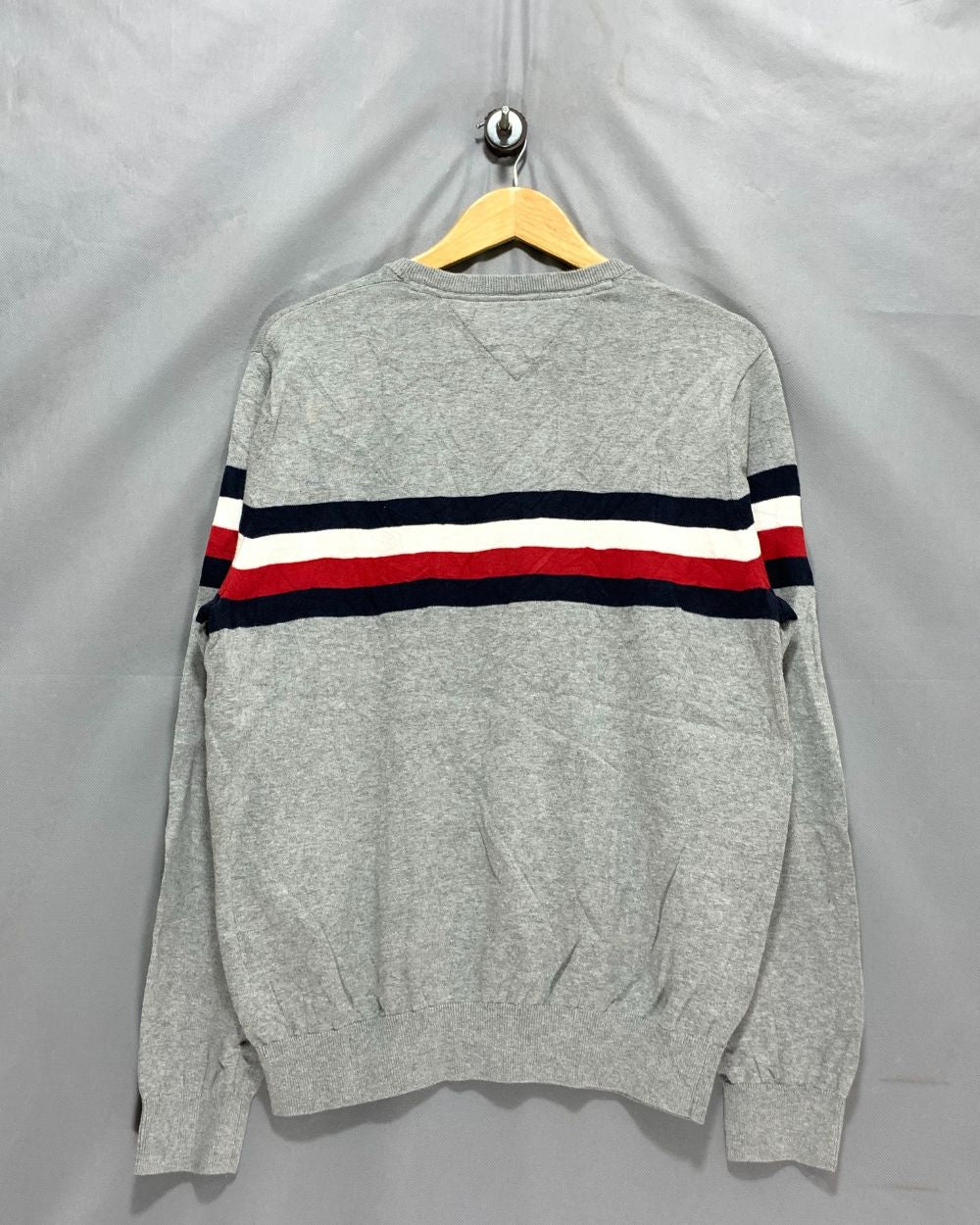 Tommy Hilfiger Gray For Men Sweater L