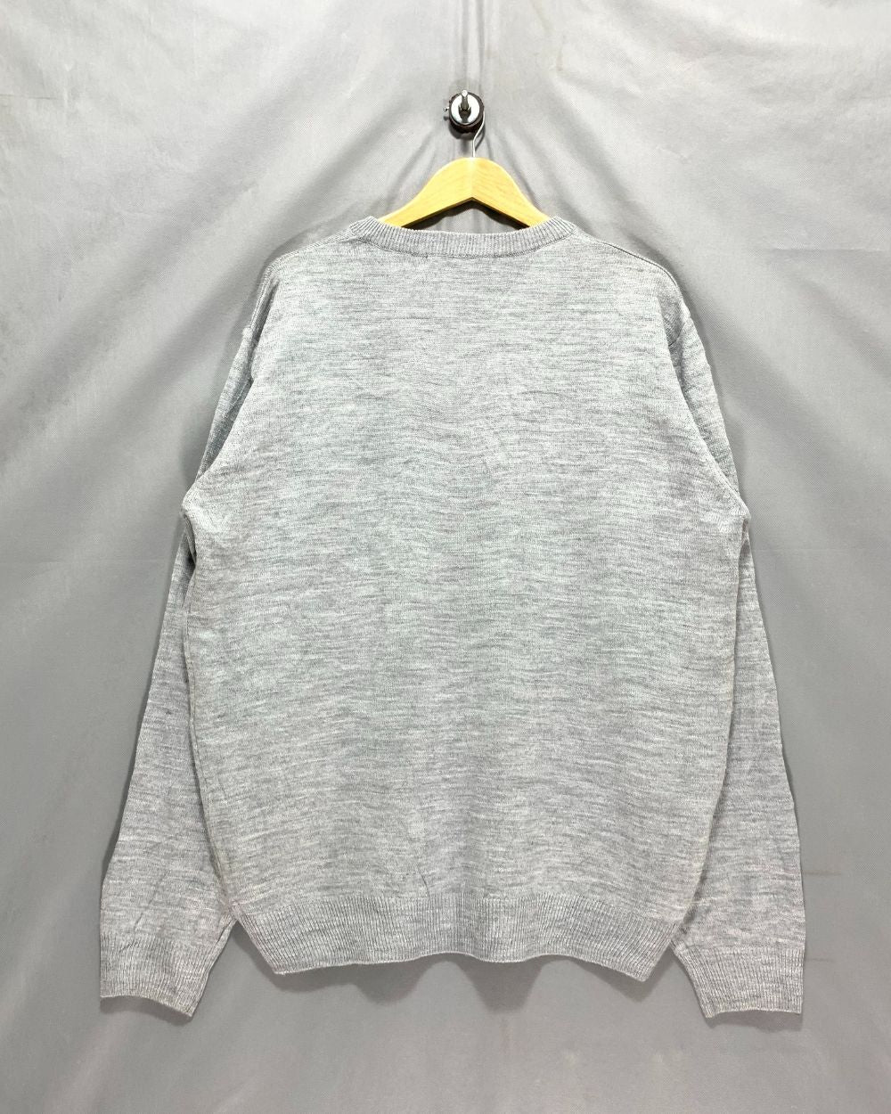 Harriton Gray For Men Sweater L