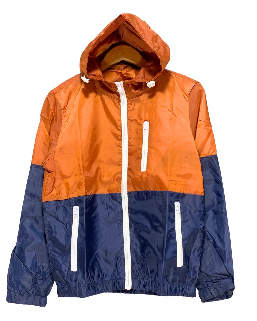 Preloved Labels Grey For Men Windbreaker  S