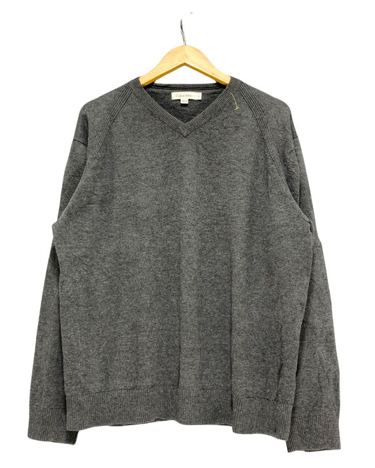 Calvin Klein Gray For Men Sweater XL