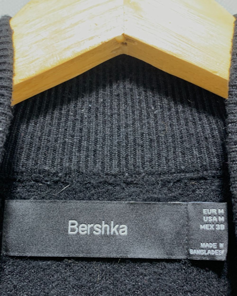 Bershka Black For Men Sweater L