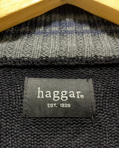 Haggar Black For Men Sweater L