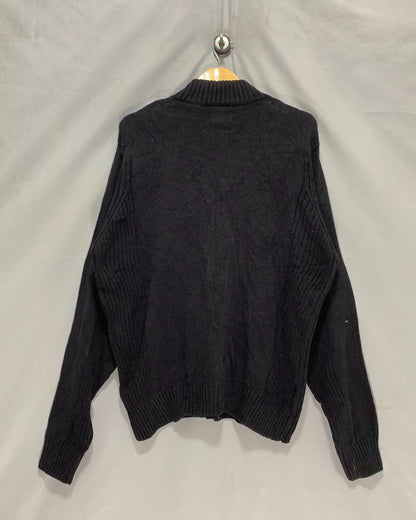 Haggar Black For Men Sweater L