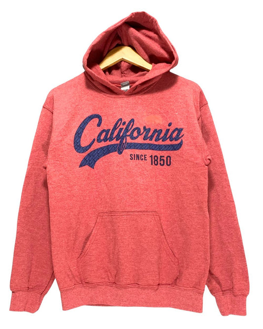 Gildan Red For Men Hoodie S