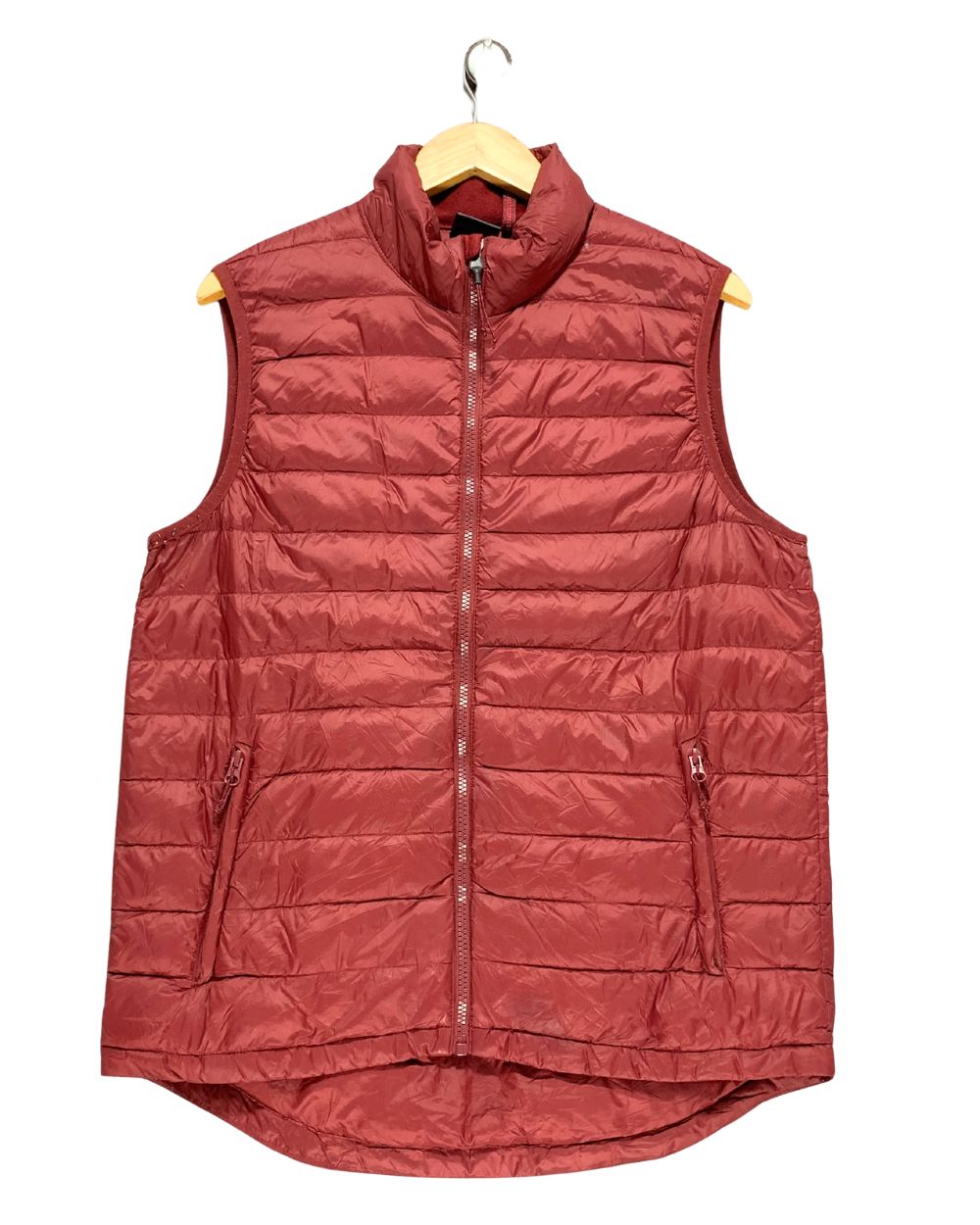 Champion Maroon For Men Vest Jacket M