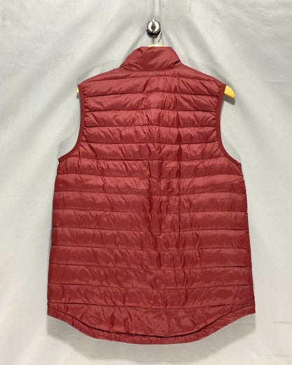 Champion Maroon For Men Vest Jacket M