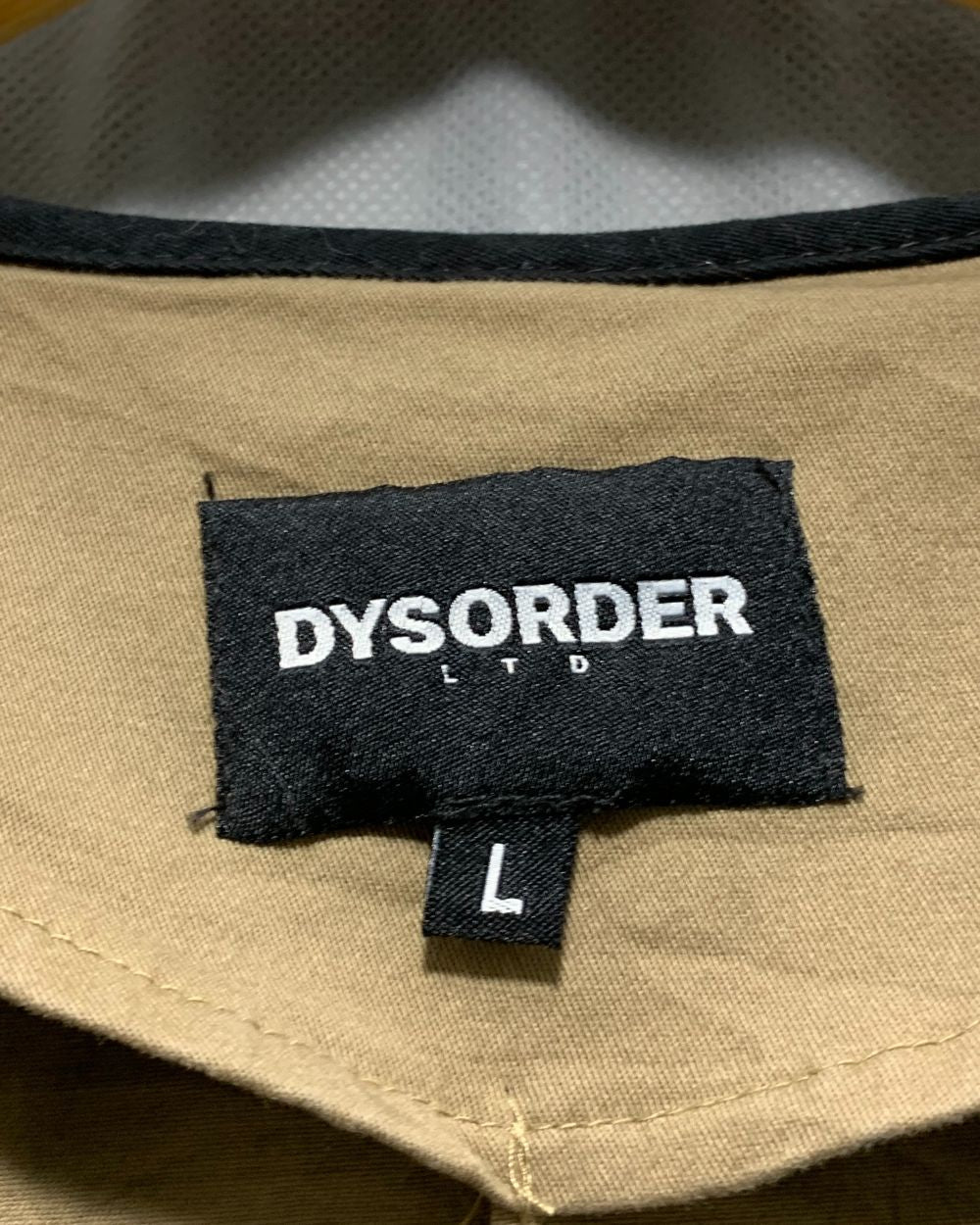 Dysorder Brown For Men Vest Jacket Large