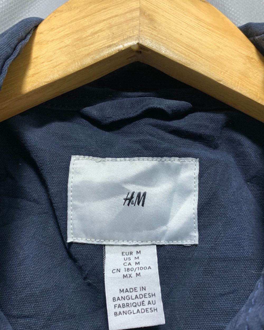 H&M Blue For Men Jacket M