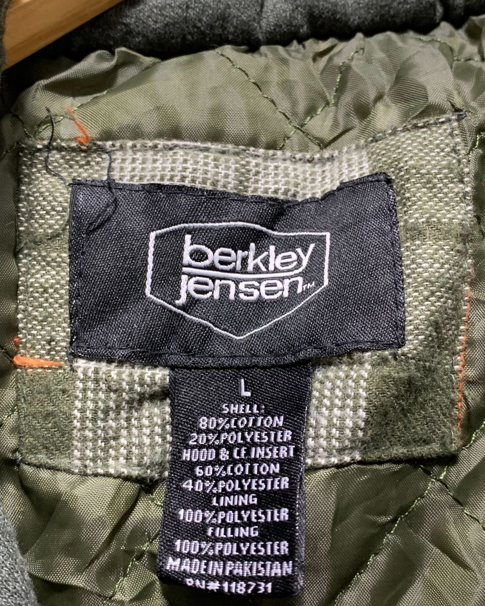 Berkley Jensen Green For Men Sweatshirt  L