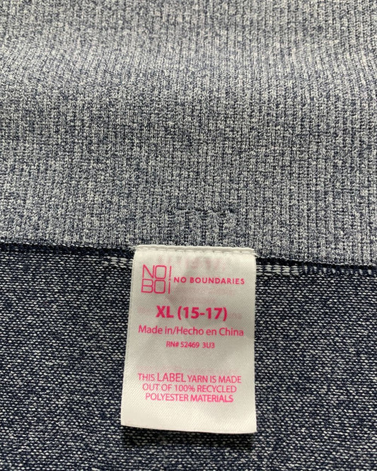 No Boundaries Gray Sport Gym tights For Women 17 Years