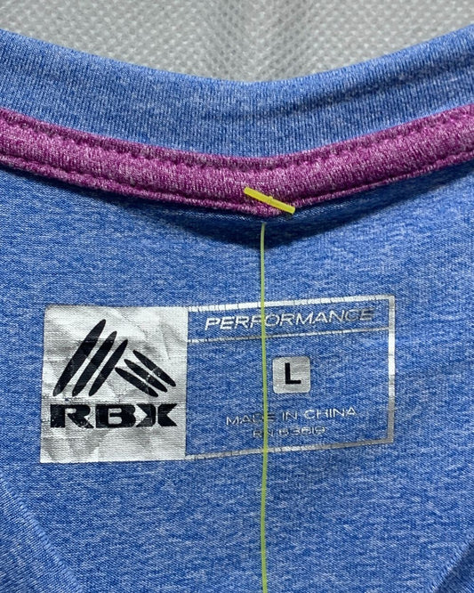 RBX Blue Sport T Shirt For Women Large