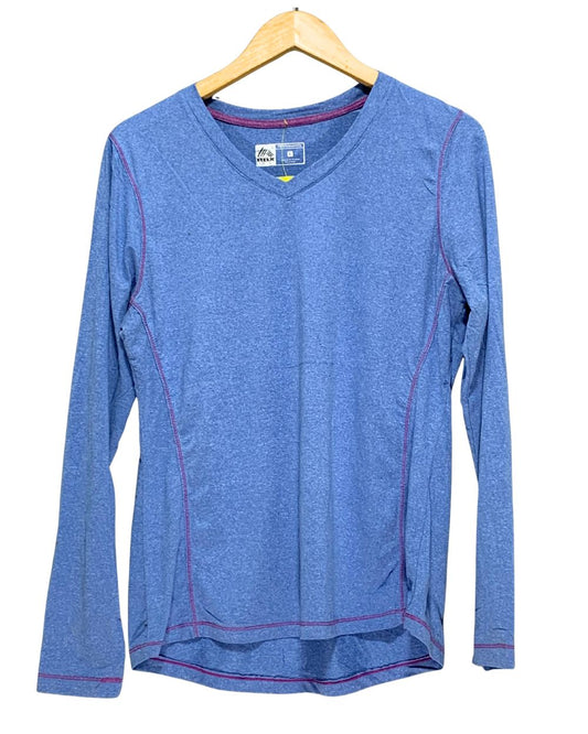 RBX Blue Sport T Shirt For Women Large