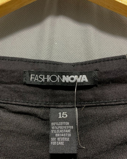 Fashion Nova Black Jeans For Women L