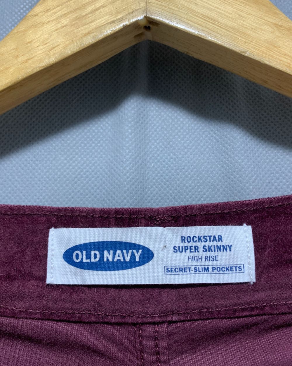 Old Navy Maroon Jeans For Women M