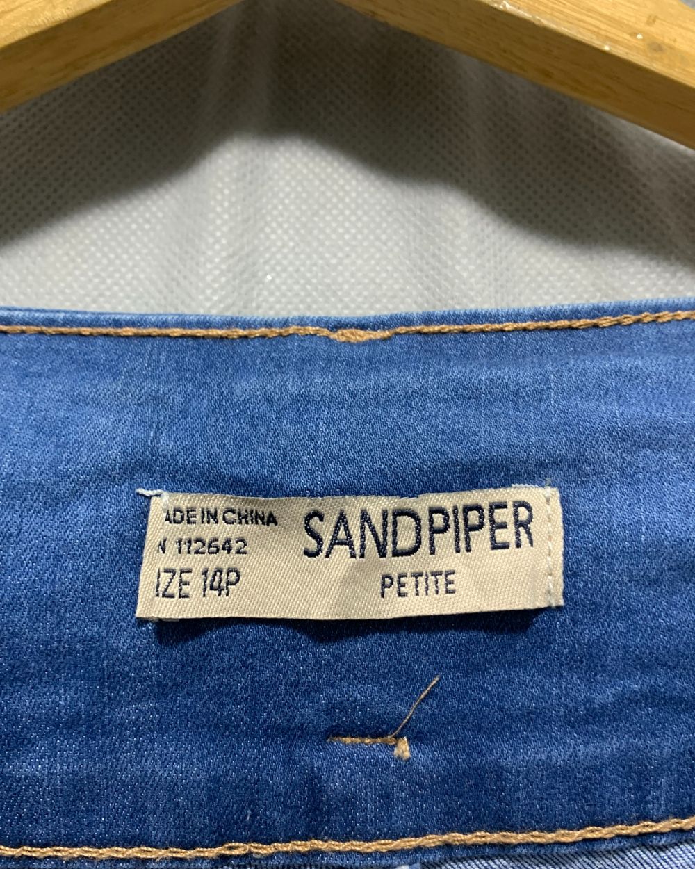 Sandpiper Blue Jeans For Women M