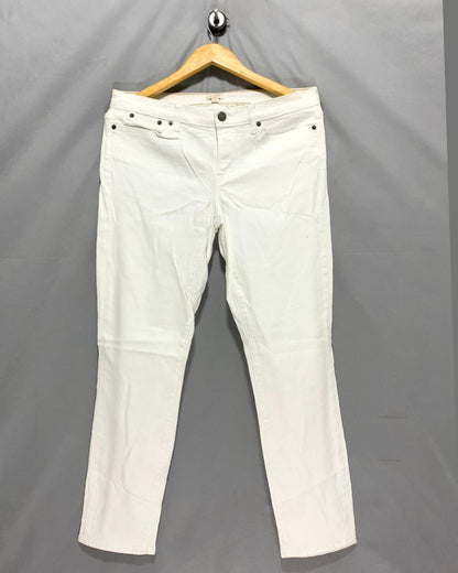 J.Crew White Jeans For Women M