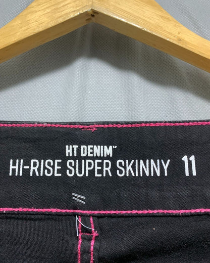 HT Denim Black Jeans For Women L