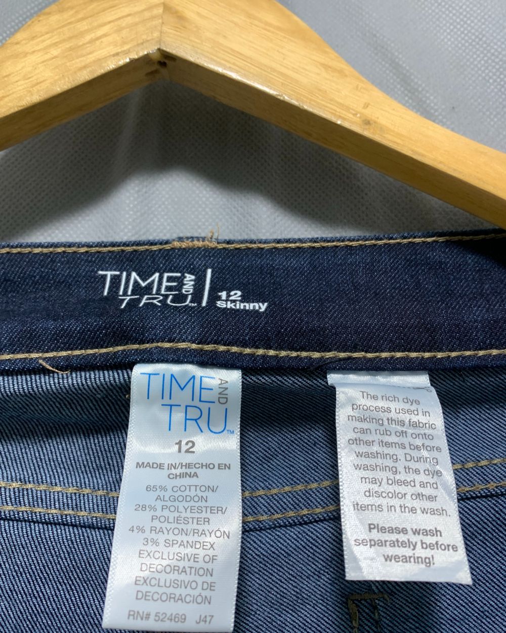 Time And Tru Blue Jeans For Women L