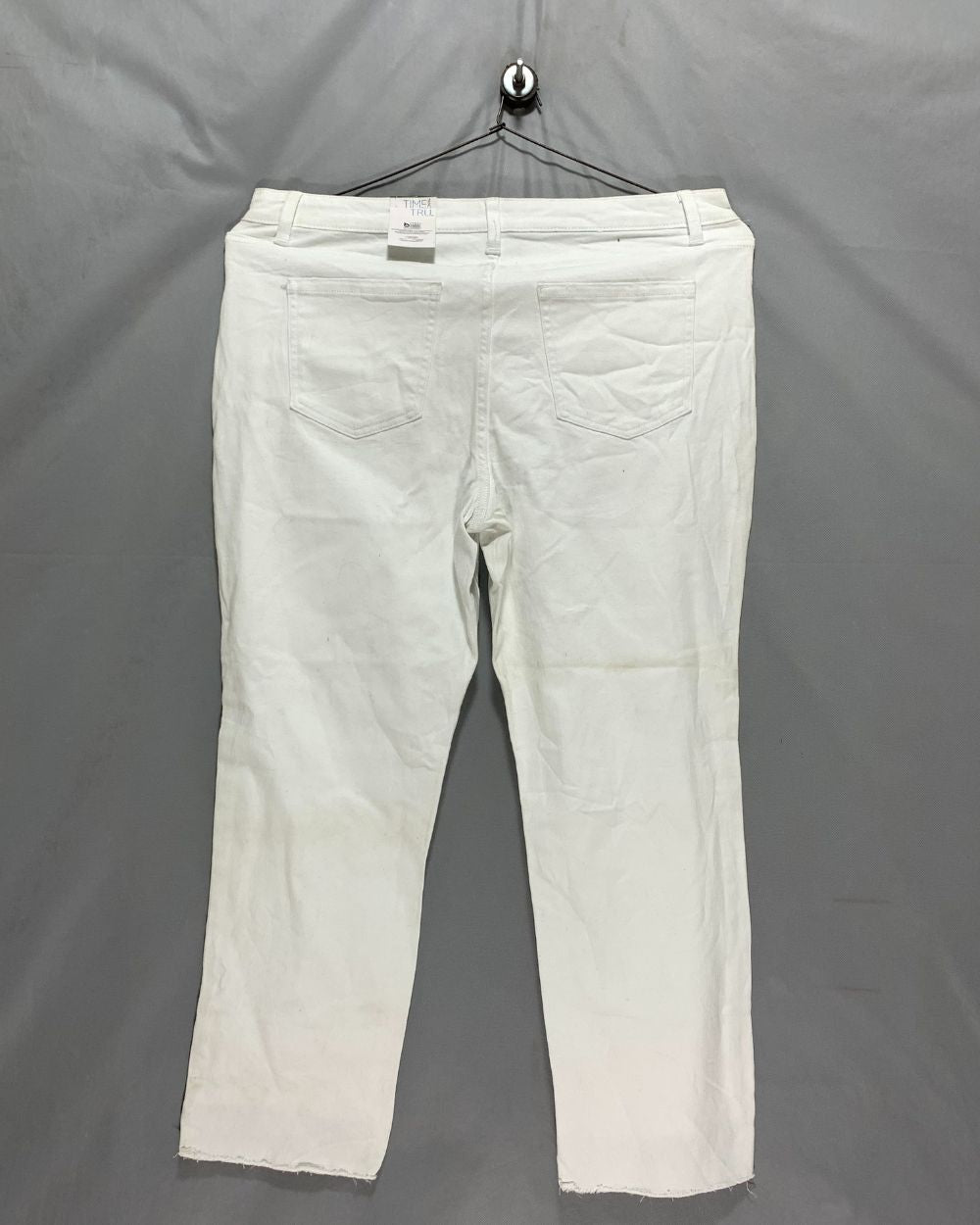Time And Tru White Jeans For Women XL