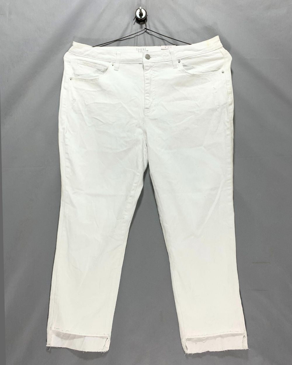 Time And Tru White Jeans For Women XL