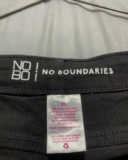 No Boundaries Black Jeans For Women XL