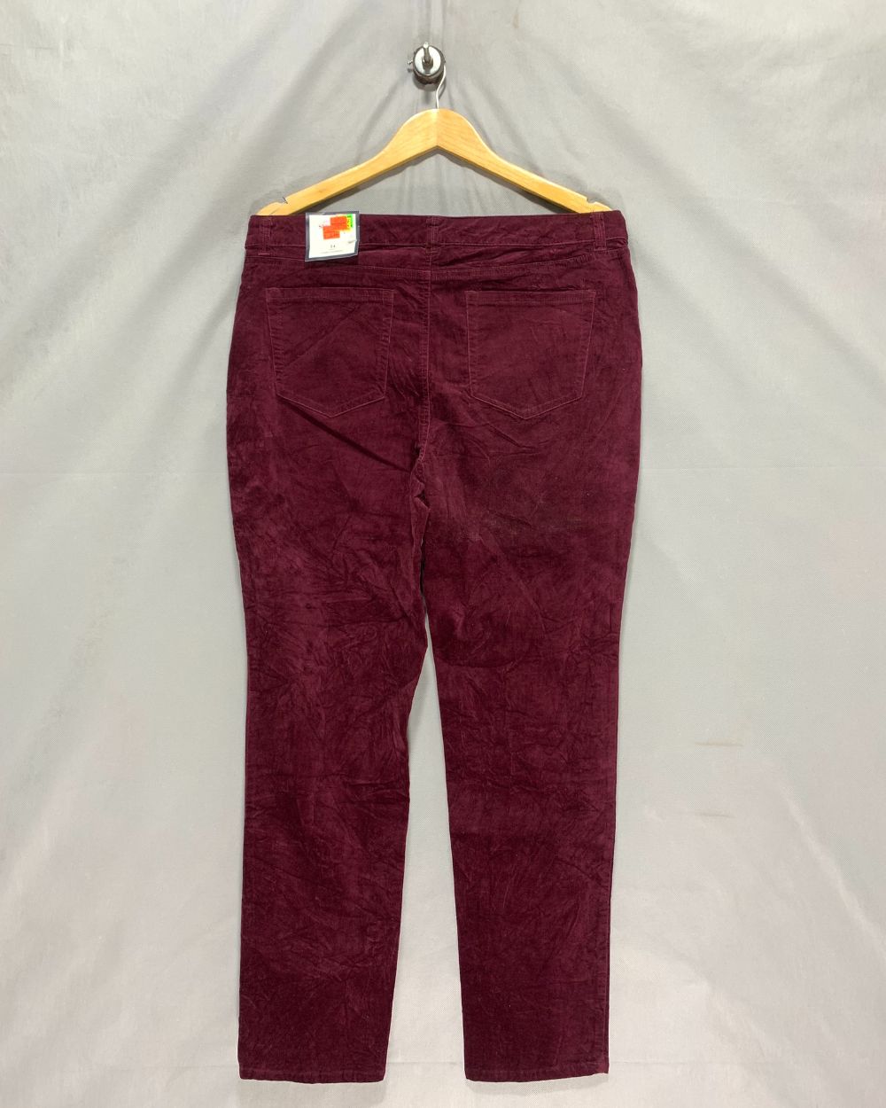 Charter Club Maroon Jeans For Women L