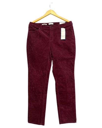 Charter Club Maroon Jeans For Women L