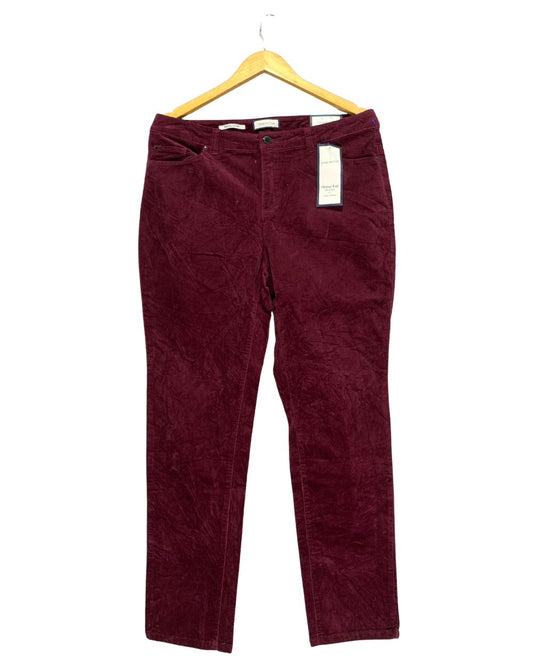 Charter Club Maroon Jeans For Women L