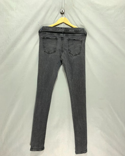 Nova Men Gray Jeans For Women L