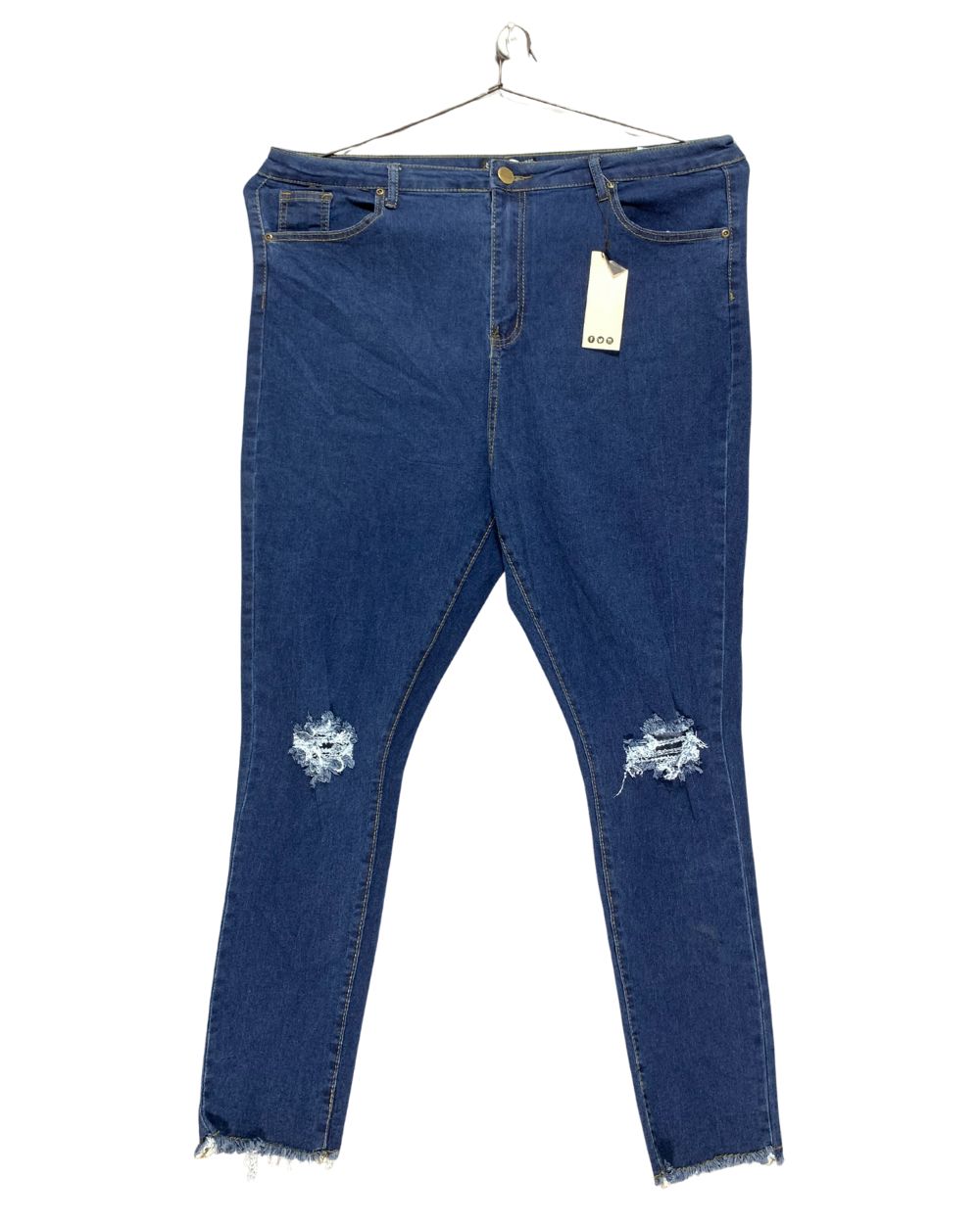 Boo Hoo Blue Jeans For Women XL