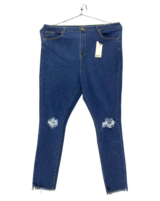 Boo Hoo Blue Jeans For Women XL