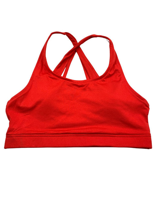 Varsity Spirit Red Sport Bra For Women L