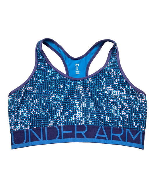 Under Armour Blue Sport Bra For Women M