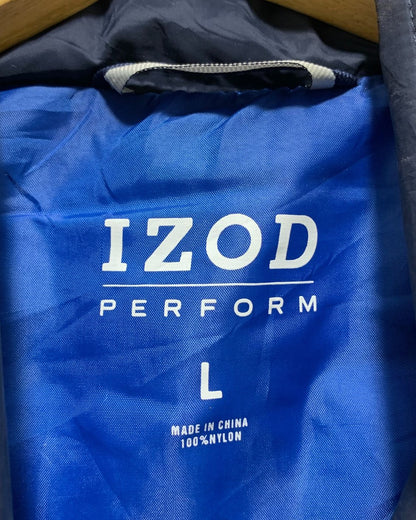 Izod Blue For Men Vest Jacket L