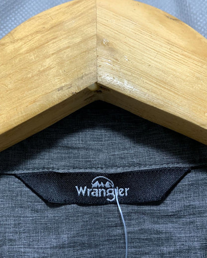 Wrangler Brown Falalen Winter Shirt For Men Large