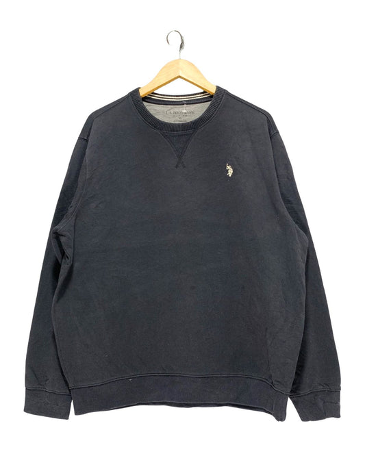 Polo U.S. Assn Black For Men Sweatshirt  L