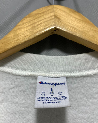 Champion White For Men Sweatshirt  L
