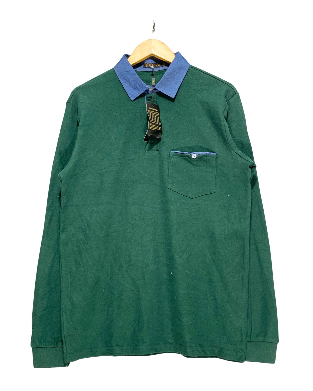 Ghyugr Green For Men Sweatshirt  M