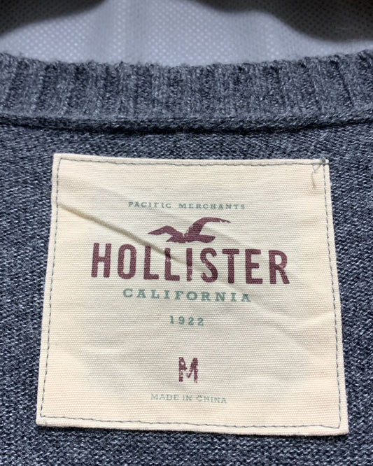 Hollister Gray For Men Sweater M