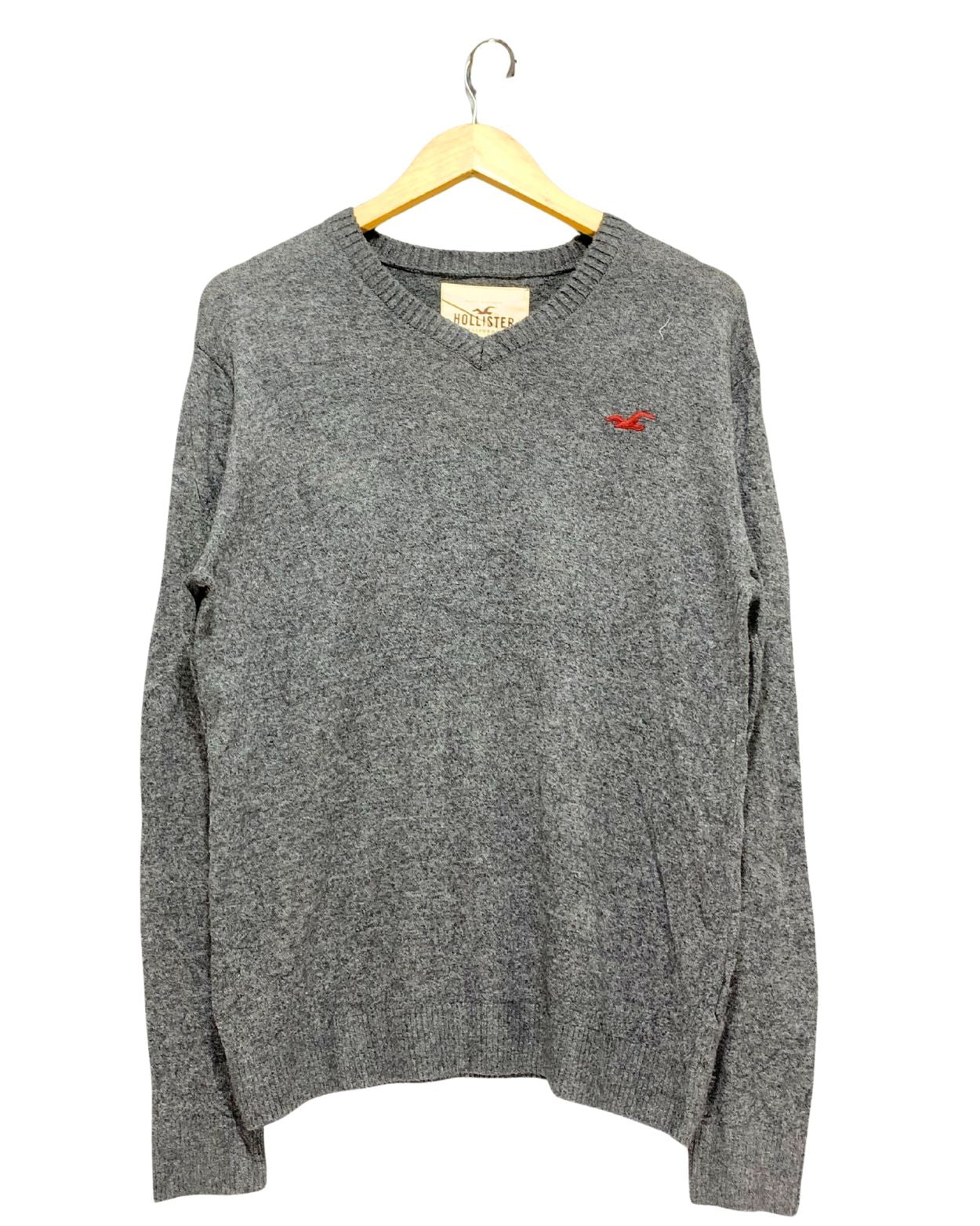 Hollister Gray For Men Sweater M