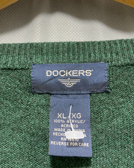 Dockers Green For Men Sweater XL