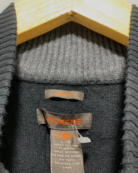 Dockers Black For Men Sweater L