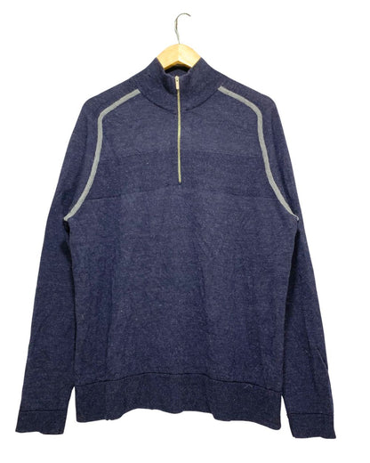 Smartword Blue For Men Sweater XL