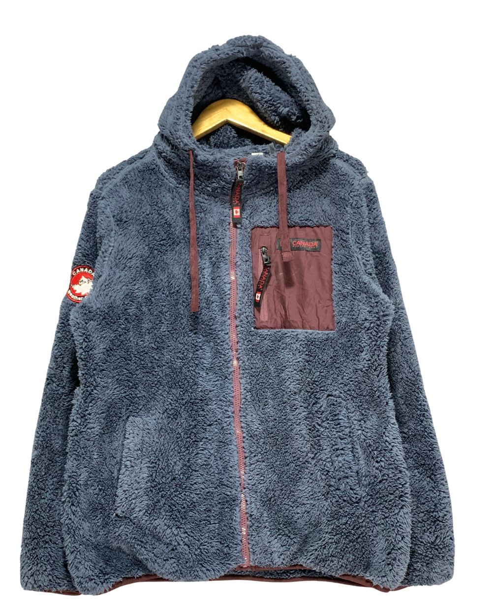 Canada Blue For Men Zipper L