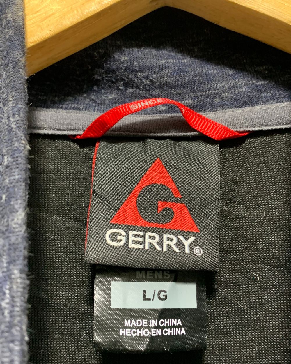 Gerry Blue For Men Zipper L