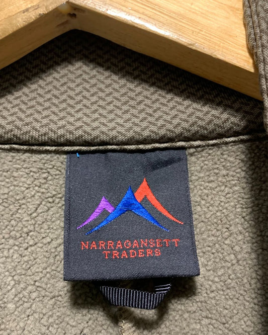 Narragansett Traders Green For Men Vest Zipper XL